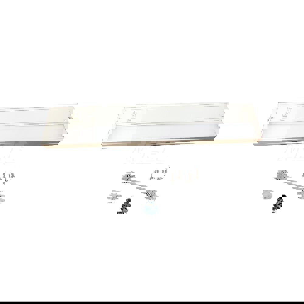 Undercabinet Light Fixtures; Lamp Type: Integrated LED; LED ; Number of Lamps: 1 ; Overall Length (Feet): 12 in; 12.00 ; Overall Width: 4 ; Lumens: 432 ; Wattage: 5.300; 5.3