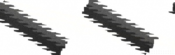 Sharpening Stone: 1/4'' Thick, Square, Aluminum Oxide