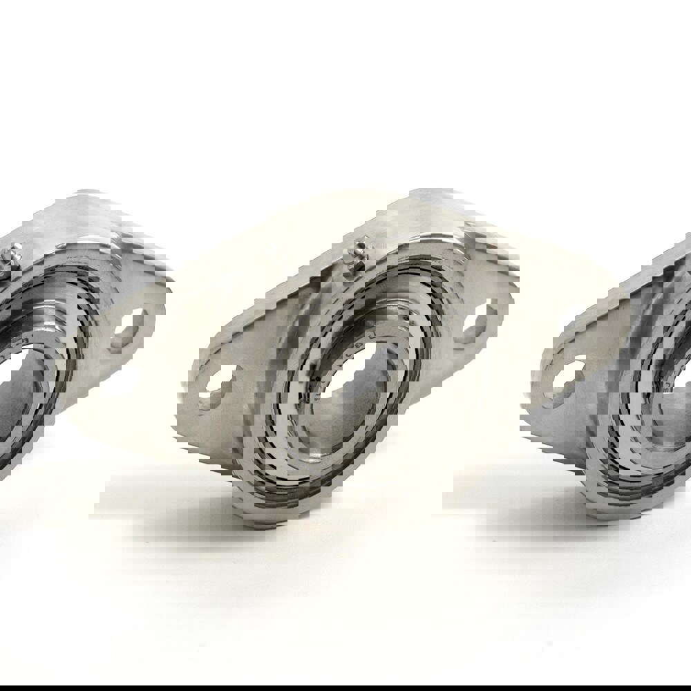 Mounted Bearings & Pillow Blocks; Bearing Insert Type: Wide Inner Ring ; Bolt Hole (Center-to-center): 90mm ; Housing Material: Stainless Steel ; Lock Type: Set Screw ; Static Load Capacity: 1225.00 ; Number Of Bolts: 2