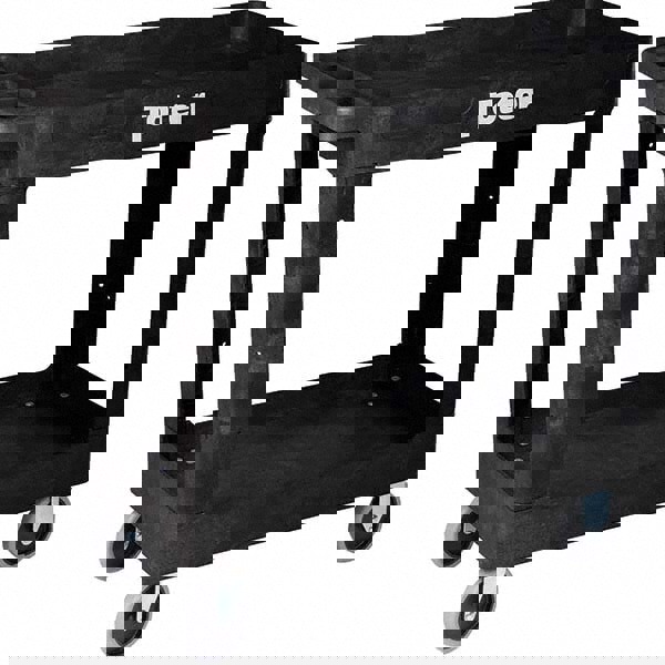 Utility Cart: Plastic, Black