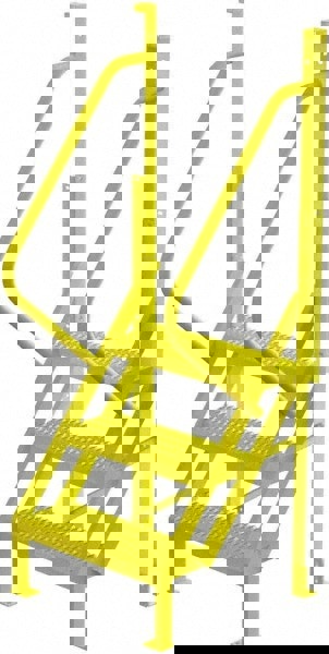 3-Step Ladder: Steel, 72