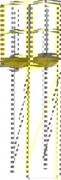 9-Step Steel Turn Platform: 1,000 lb Capacity, 24