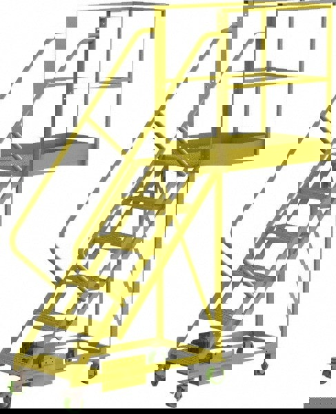 Steel Rolling Ladder: 6 Step