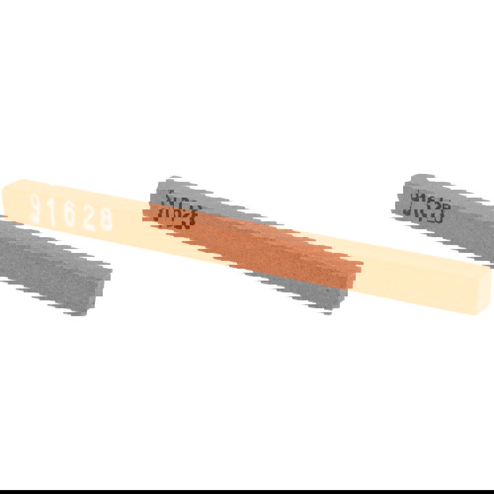 Sharpening Stone: 1/4'' Thick, Square, Aluminum Oxide