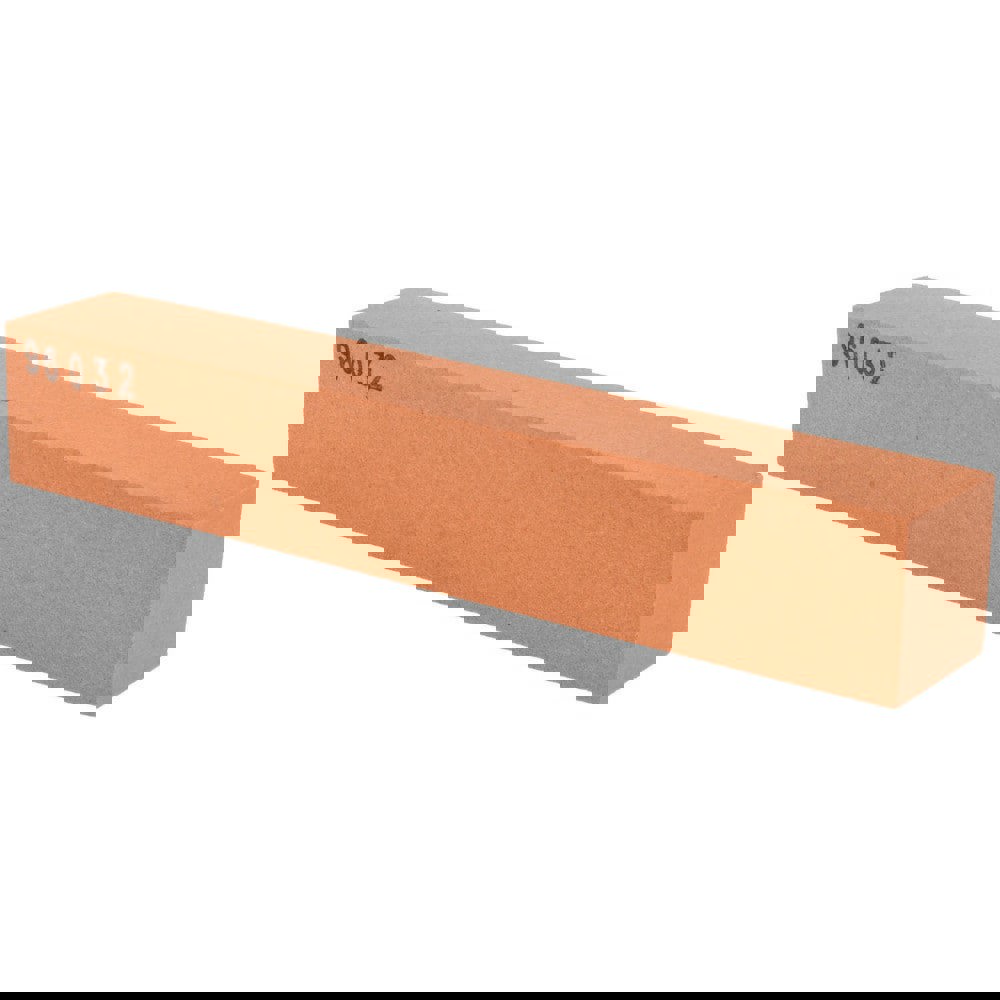 Sharpening Stone: 1'' Thick, Square, Aluminum Oxide