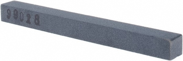 Sharpening Stone: 3/8'' Thick, Square, Silicon Carbide