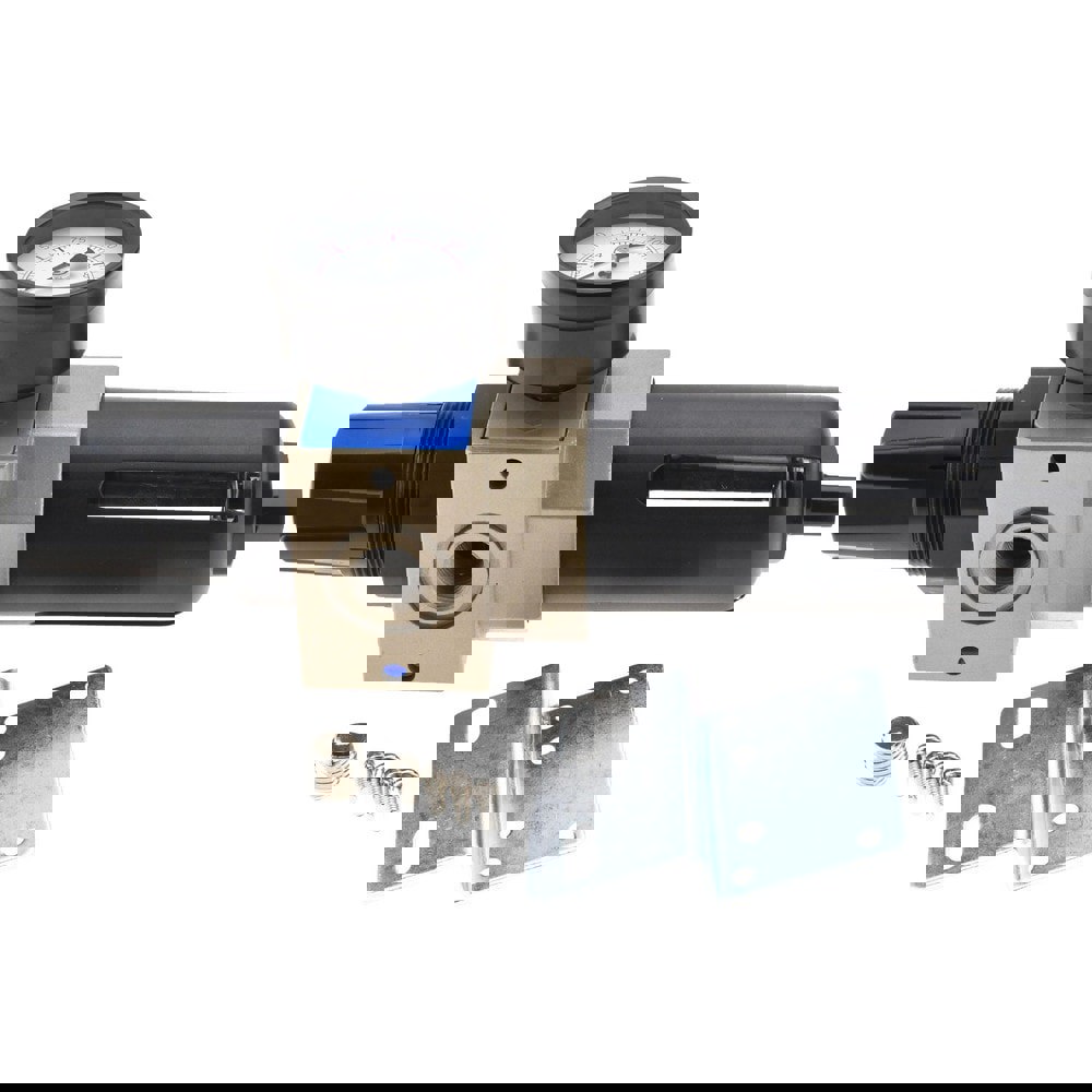 FRL Combination Unit: 3/8 NPT, Intermedi