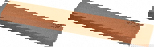 Sharpening Stone: 3/16'' Thick, Rectangle, Aluminum Oxide