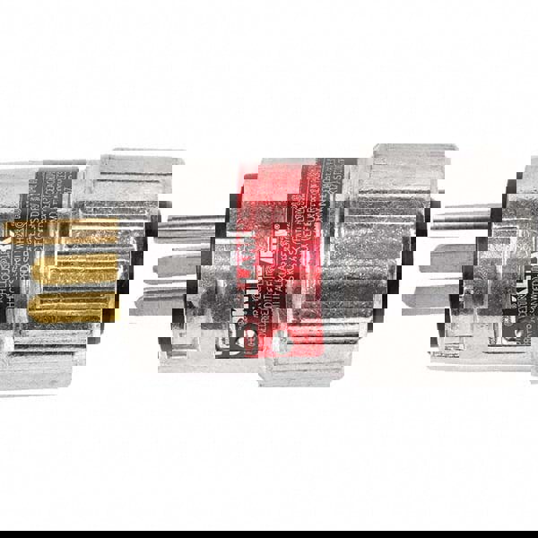 Straight Blade Plug: Industrial, 5-20P, 125VAC, Metallic