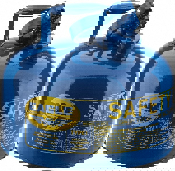 Safety Can: 2 gal, Steel