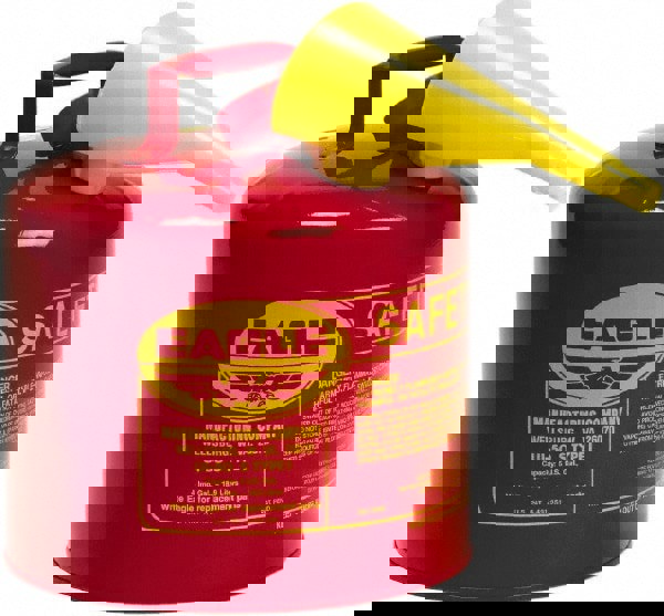 Safety Can: 5 gal, Steel