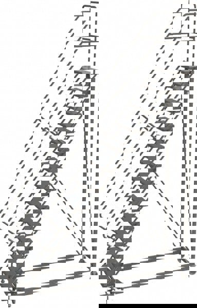 Steel Rolling Ladder: 12 Step