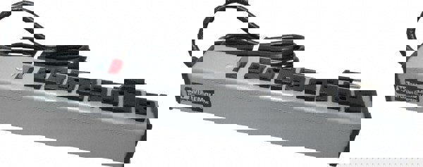 8 Outlets, 120 Volts, 15 Amps, 6' Cord, Power Outlet Strip