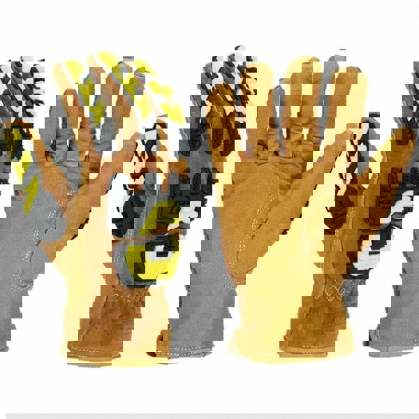 Cut-Resistant & Impact-Resistant Gloves: Size X-Large, ANSI Puncture 4, HPPE Lined, HPPE