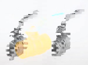 LF 2-1/2 BRS CP 400# THRD FP BV