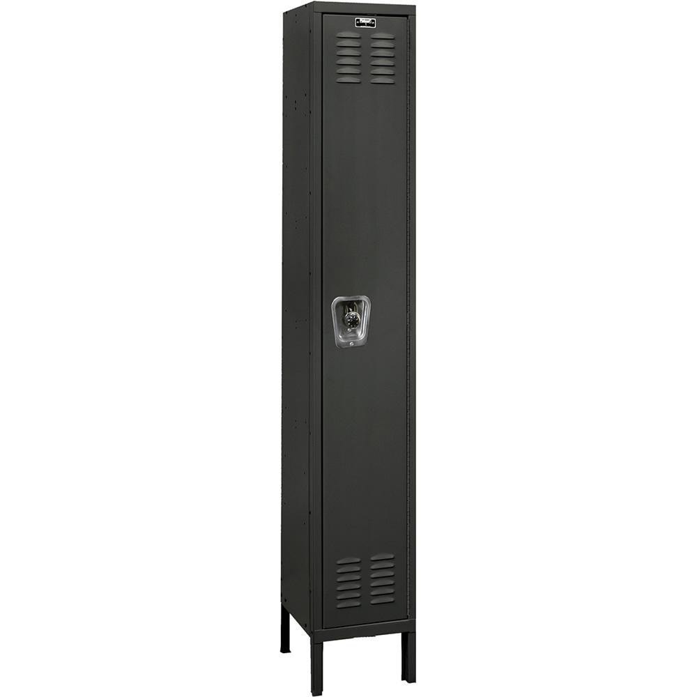 Lockers; Locker Style: Horizontal ; Locker Configuration: 1-Wide ; Assembled: Yes ; Shelf Capacity: 20 ; Handle Type: Recessed ; Locker Material: Steel