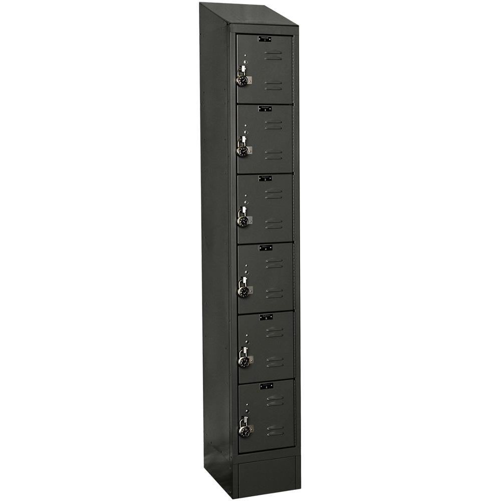 Lockers; Locker Style: Horizontal ; Locker Configuration: 1-Wide ; Assembled: Yes ; Shelf Capacity: 0 ; Handle Type: Pull ; Locker Material: Steel