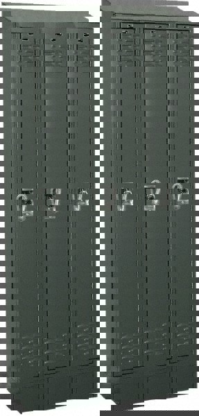 3-Wide Locker: 12