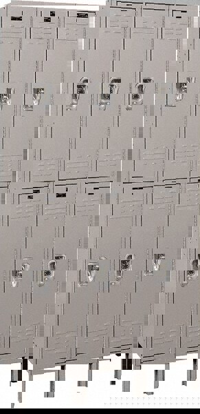 3-Wide Locker: 12