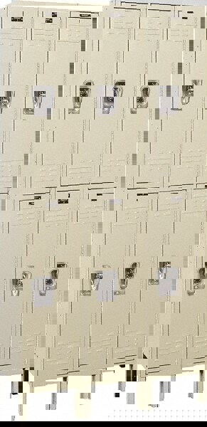 3-Wide Locker: 12