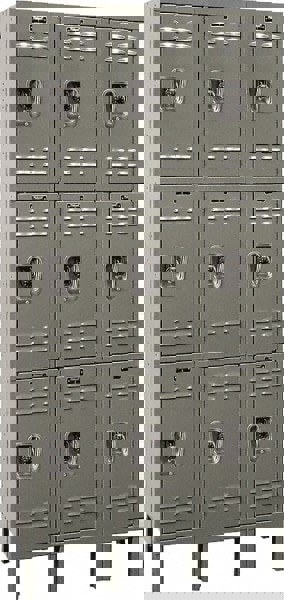 3-Wide Locker: 12