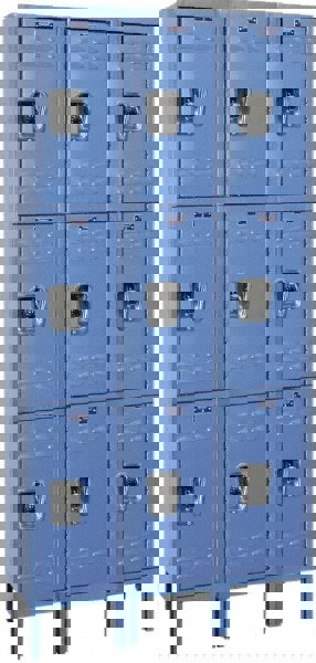 3-Wide Locker: 12