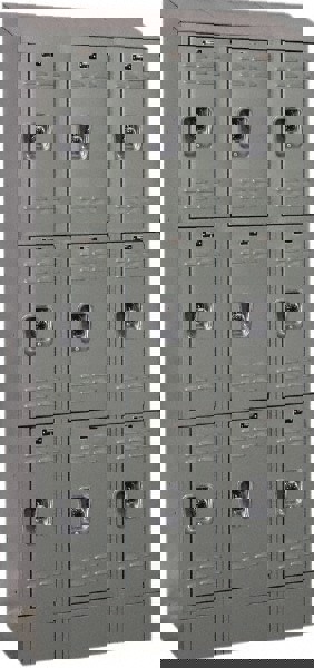 3-Wide Locker: 12