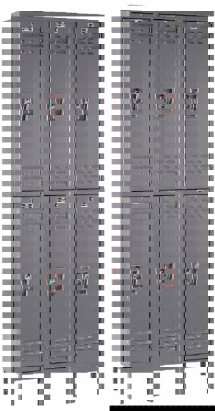 3-Wide Locker: 12