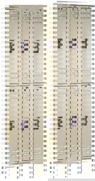 3-Wide Locker: 12