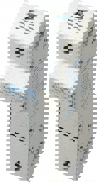 1 Pole, 600 VAC/VDC, 30 Amp, DIN Rail Mount Fuse Holder