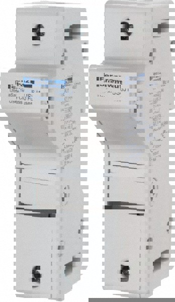 1 Pole, 600 VAC/VDC, 60 Amp, DIN Rail Mount Fuse Holder