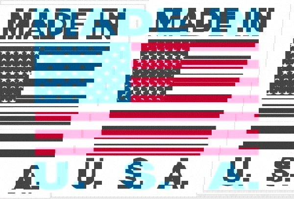 Label Maker Label: White, Blue, & Red, Paper, 3