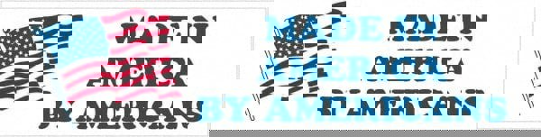 Label Maker Label: White, Blue, & Red, Paper, 6