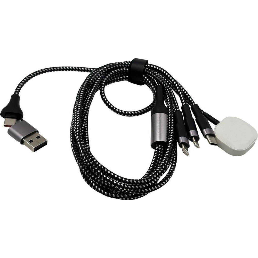 Computer Cable Accessories; Accessory Type: 4-in-2 USB Cable 20W PD Charging Cable, Data Transferring, 2 Lightning Ports, 1 Apple Watch, 1 Type C, 6FT/1.8M, MFi Certified USB Cable. ; For Use With: Charging Electronics Devices
