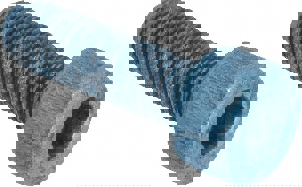 Hex Socket Cap Screw: M5x0.8, 16.00 mm Length Under Head, 12.9 Alloy Steel, Metric Blue Finish