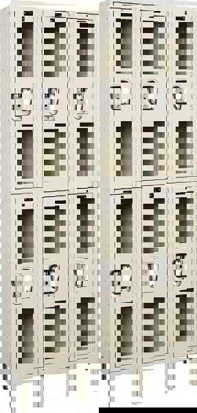 3-Wide Locker: 12