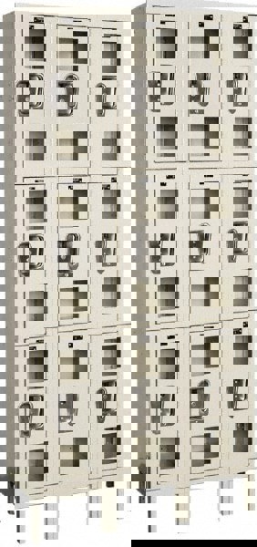 3-Wide Locker: 12