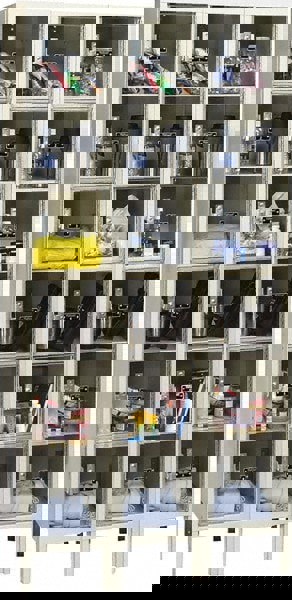 3-Wide Locker: 12