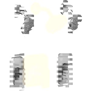 BRUSHED NICKEL M-CORE 4 PORT SHOWER ONLY