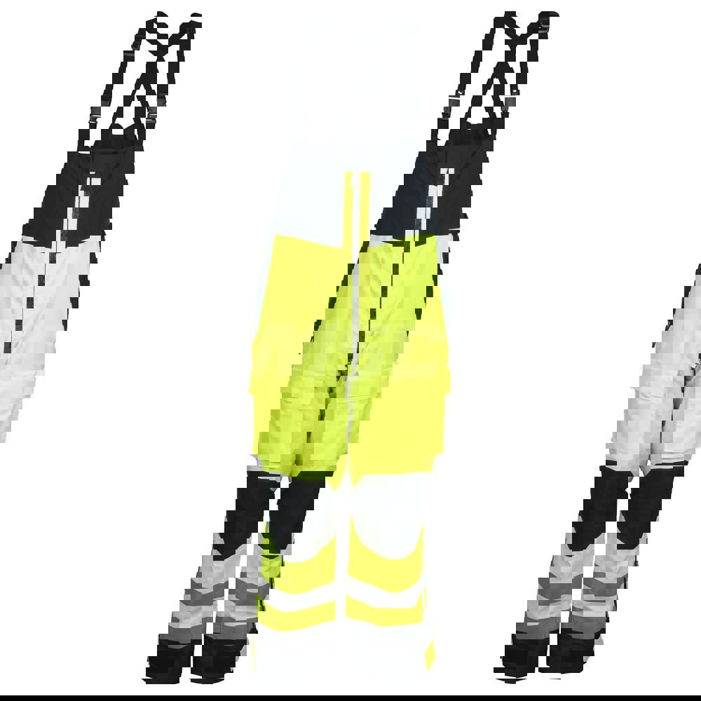 Rain Bib Overalls: Size 2X-Large, Polyester