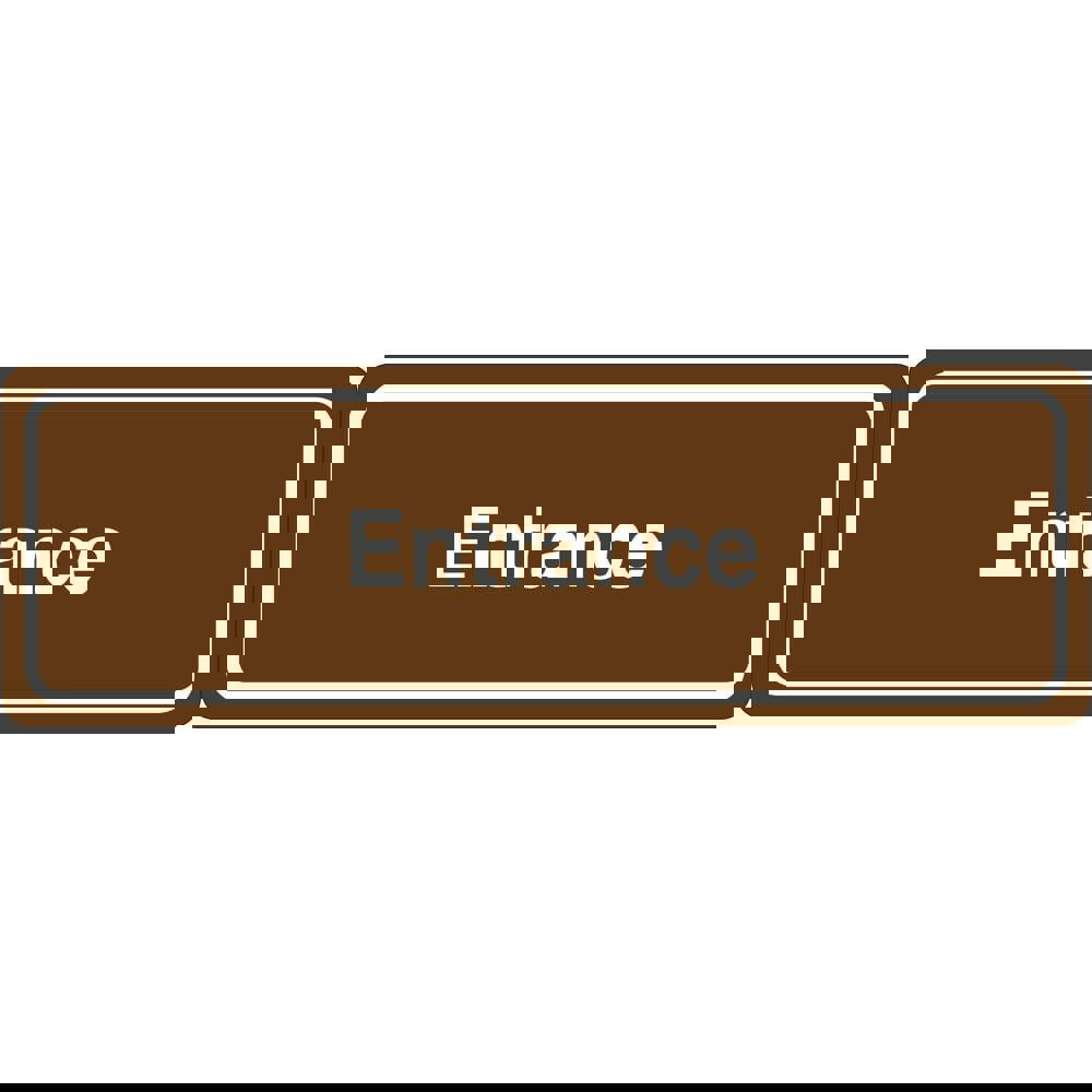 Facility Sign: Rectangle, 