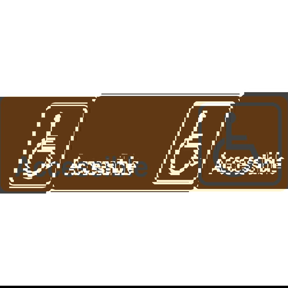 Facility Sign: Rectangle, 