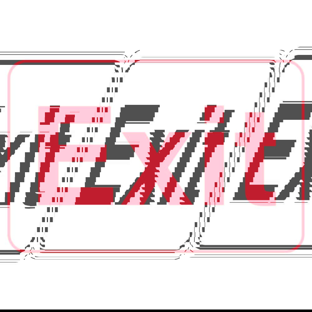 Facility Sign: Rectangle, 