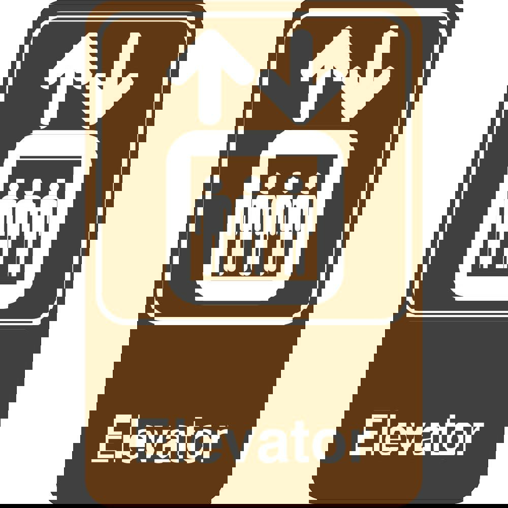 Facility Sign: Rectangle, 