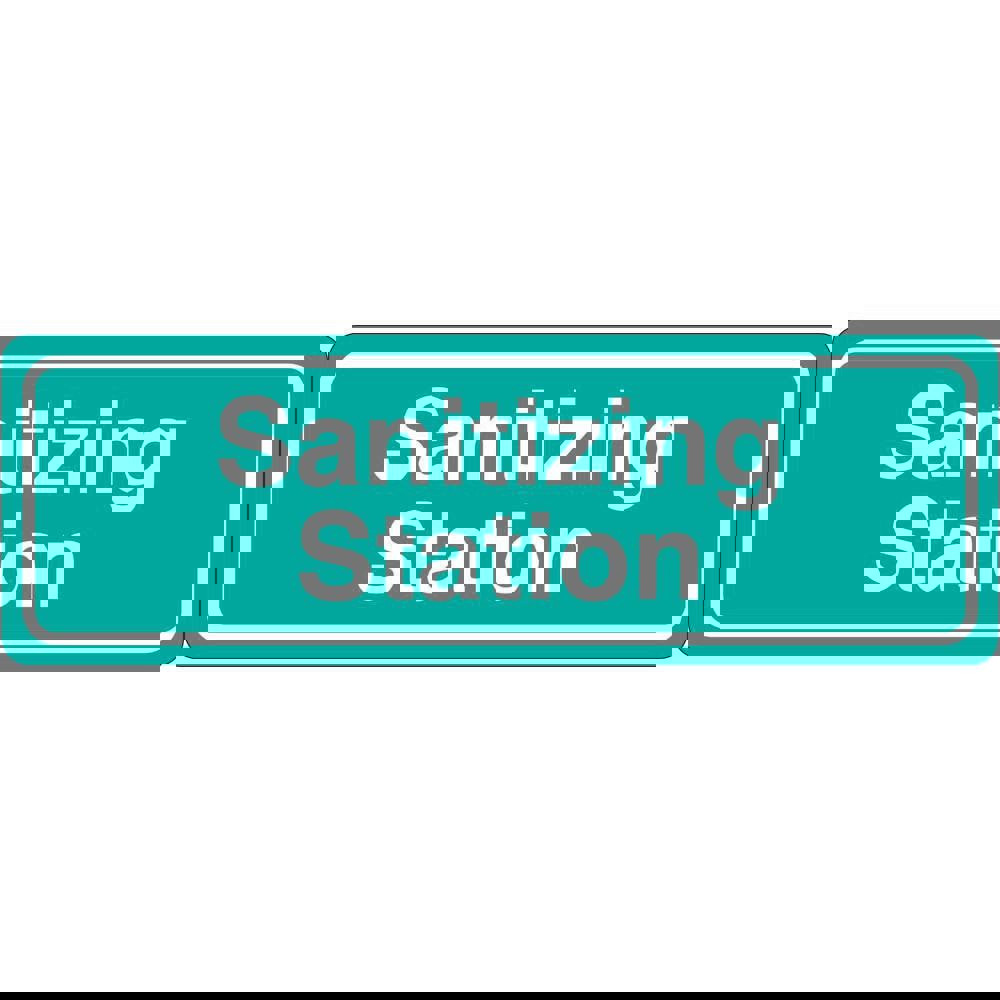 Facility Sign: Rectangle, 