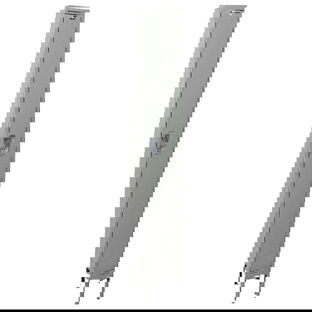 Lockers; Locker Style: Horizontal ; Locker Configuration: 1-Wide ; Assembled: Yes ; Shelf Capacity: 20 ; Handle Type: Recessed ; Locker Material: Steel