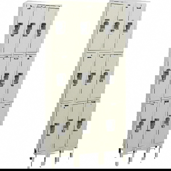 3-Wide Locker: 12