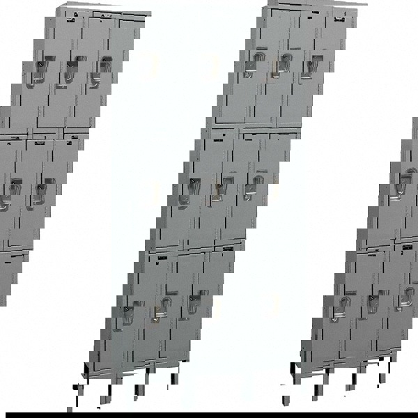 3-Wide Locker: 12