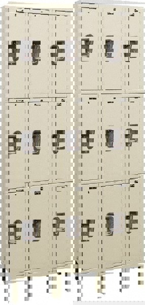 3-Wide Locker: 12