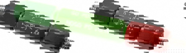 Plug Thread Gage: #6-32 Thread, 2B Class, Double End, Go & No Go